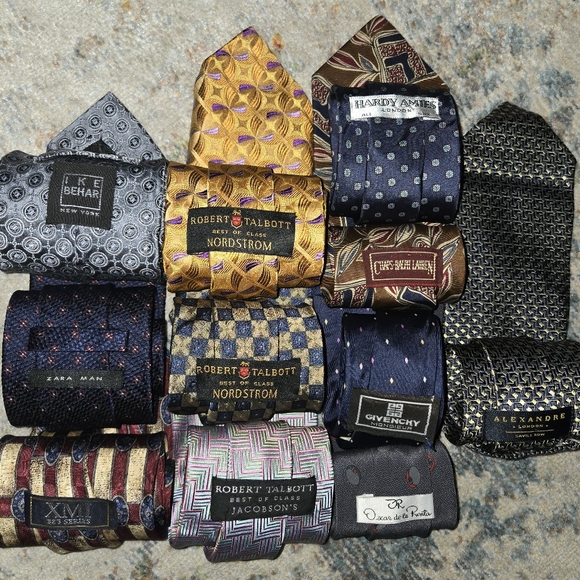Necktie Lot of 10 - Picture 6 of 8